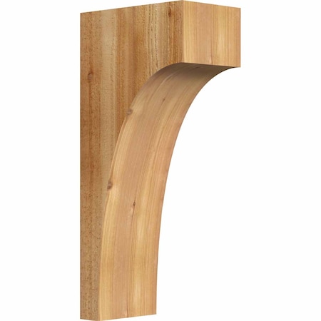 Ekena Millwork Huntington Rough Sawn Corbel, Western Red Cedar, 6"W x 10"D x 22"H COR06X10X22HUN00RWR